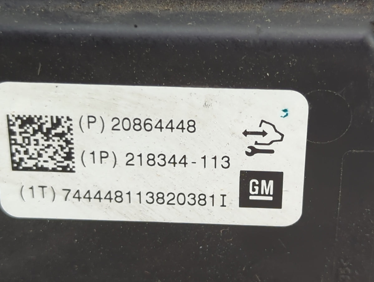 2012-2016 Chevrolet Impala Anti-Lock Brake ABS Pump Module Actuator OEM P/N:20864448 218344-113 Fits Fits 2012 2013 2014 201