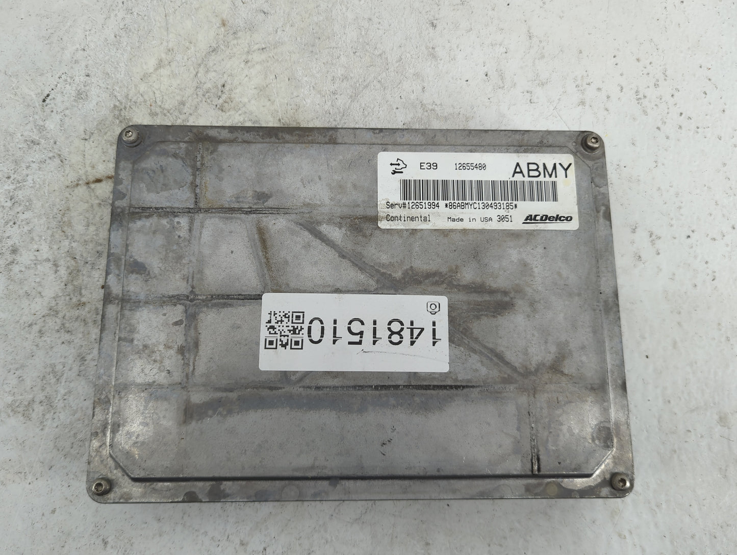 2012-2016 Chevrolet Impala PCM Engine Control Computer ECU ECM PCU OEM P/N:12655480 ABMY Fits Fits 2012 2013 2014 2015 2016 