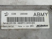 2012-2016 Chevrolet Impala PCM Engine Control Computer ECU ECM PCU OEM P/N:12655480 ABMY Fits Fits 2012 2013 2014 2015 2016 