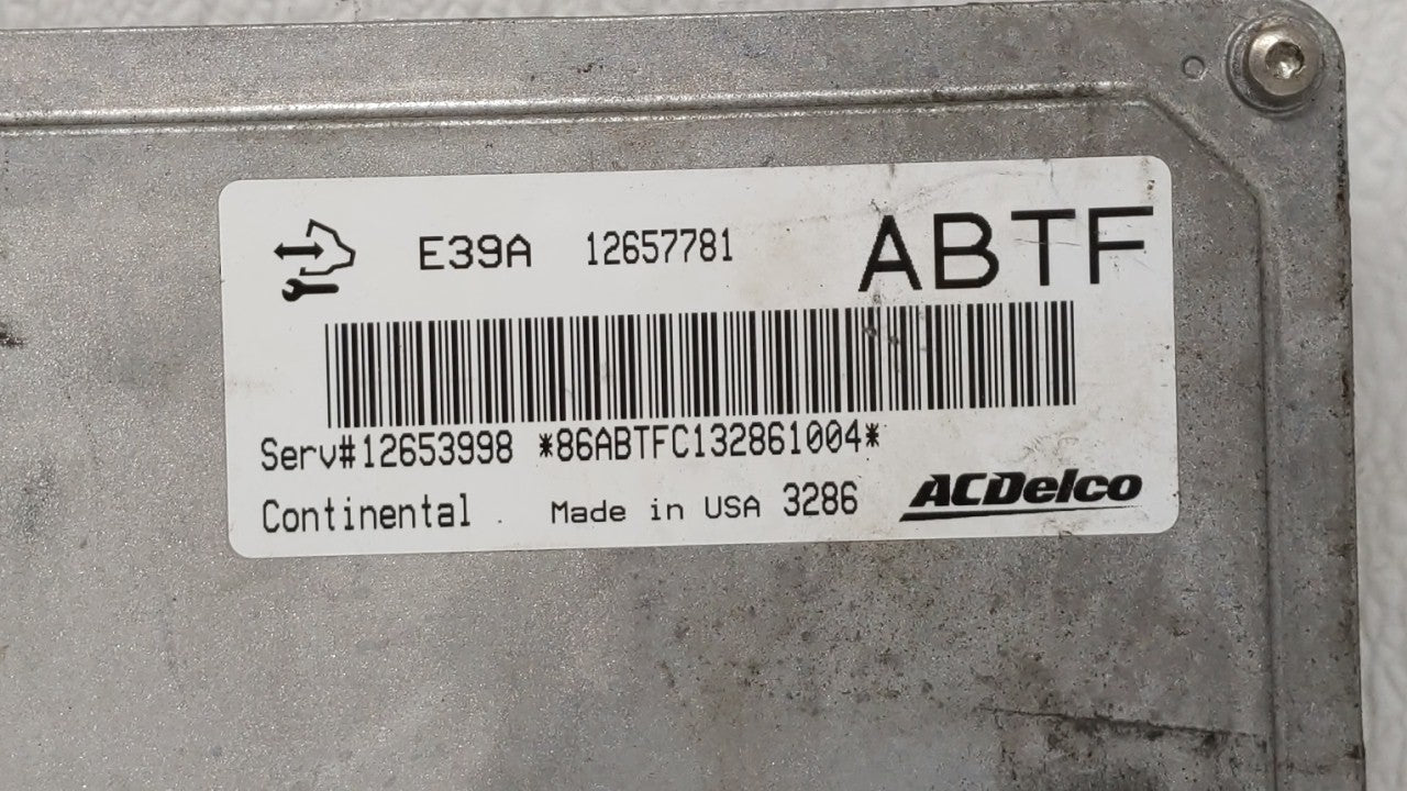2014-2016 Chevrolet Impala PCM Engine Control Computer ECU ECM PCU OEM P/N:12655476 12657776 Fits Fits 2013 2014 2015 2016 O