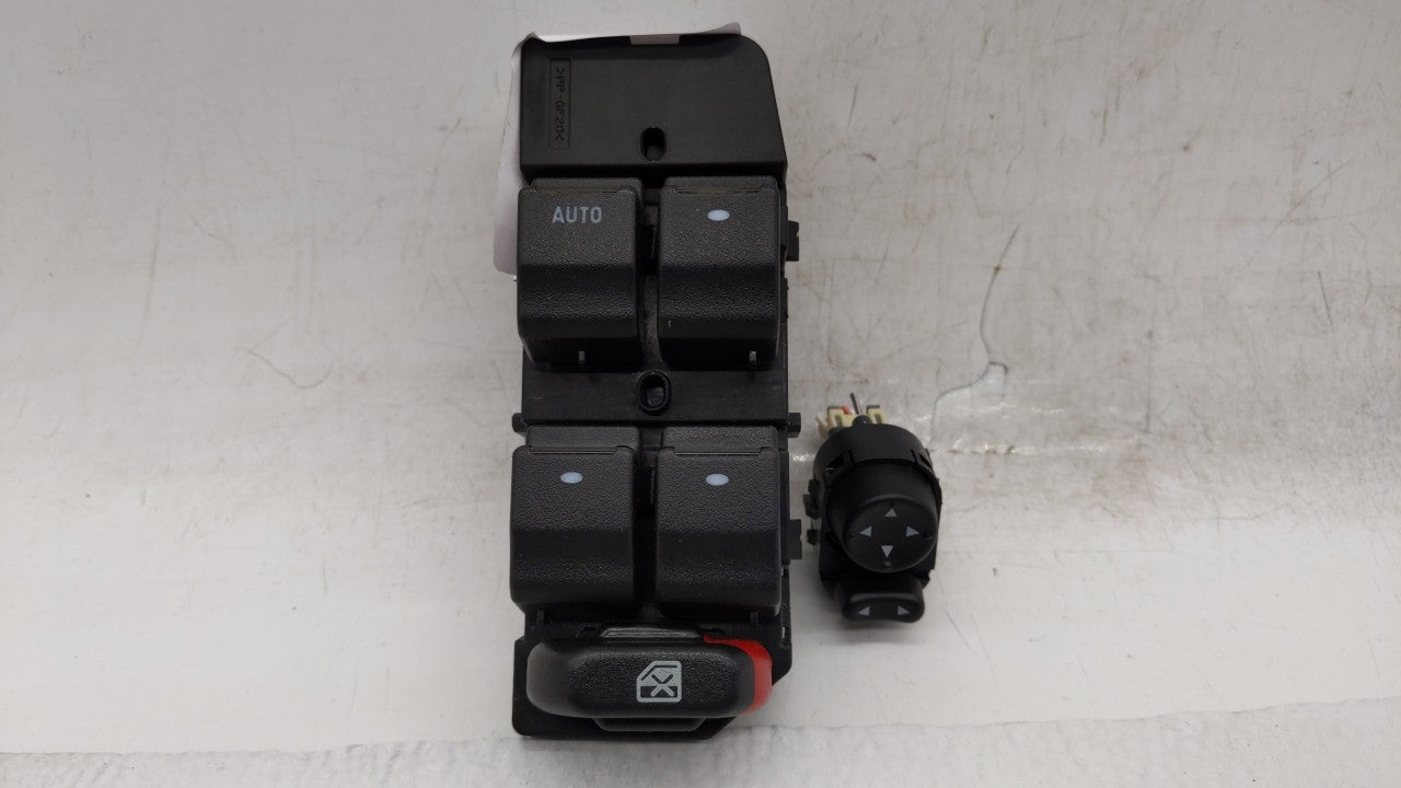 2009-2016 Chevrolet Impala Master Power Window Switch Replacement Driver Side Left P/N:25828893 Fits OEM Used Auto Parts - O