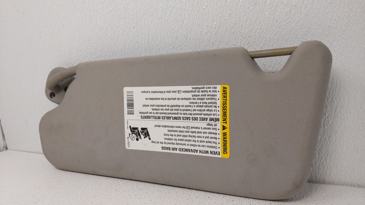 2006-2016 Chevrolet Impala Sun Visor Shade Replacement Passenger Right Mirror Fits OEM Used Auto Parts - Oemusedautoparts1.c