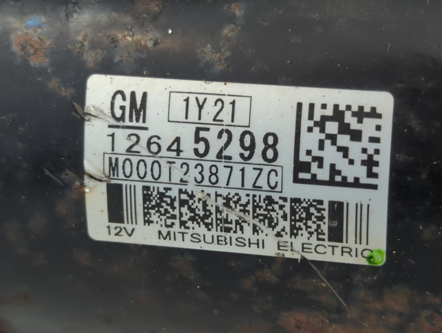 2012-2020 Chevrolet Impala Car Starter Motor Solenoid OEM P/N:12645298 Fits OEM Used Auto Parts - Oemusedautoparts1.com