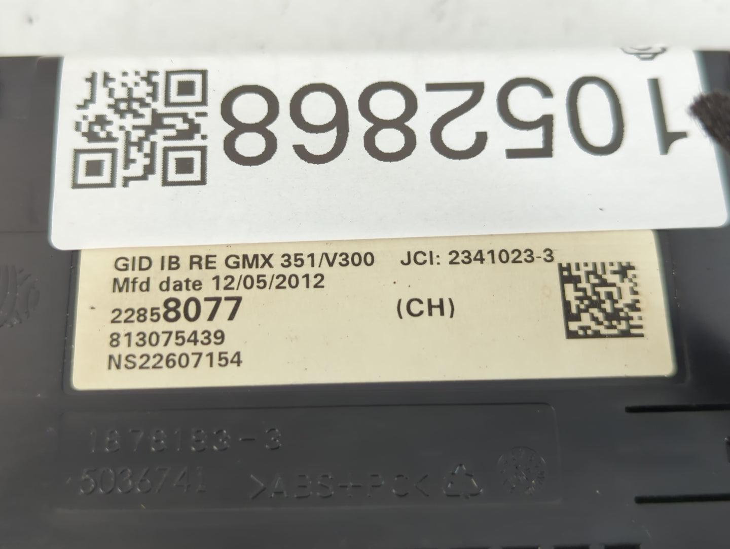 2013-2013 Chevrolet Malibu Information Display Screen - Oemusedautoparts1.com