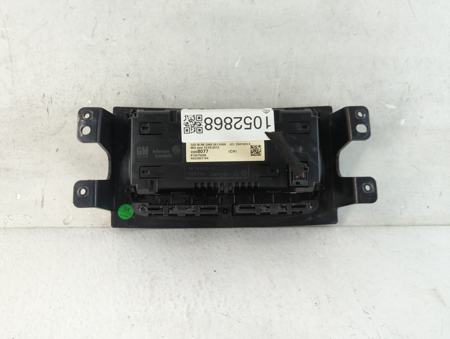 2013-2013 Chevrolet Malibu Information Display Screen - Oemusedautoparts1.com
