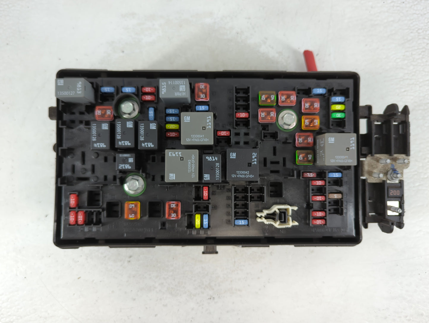 2013 Chevrolet Malibu Fusebox Fuse Box Panel Relay Module P/N:592914 7320U, 23487320-01 Fits OEM Used Auto Parts - Oemusedau