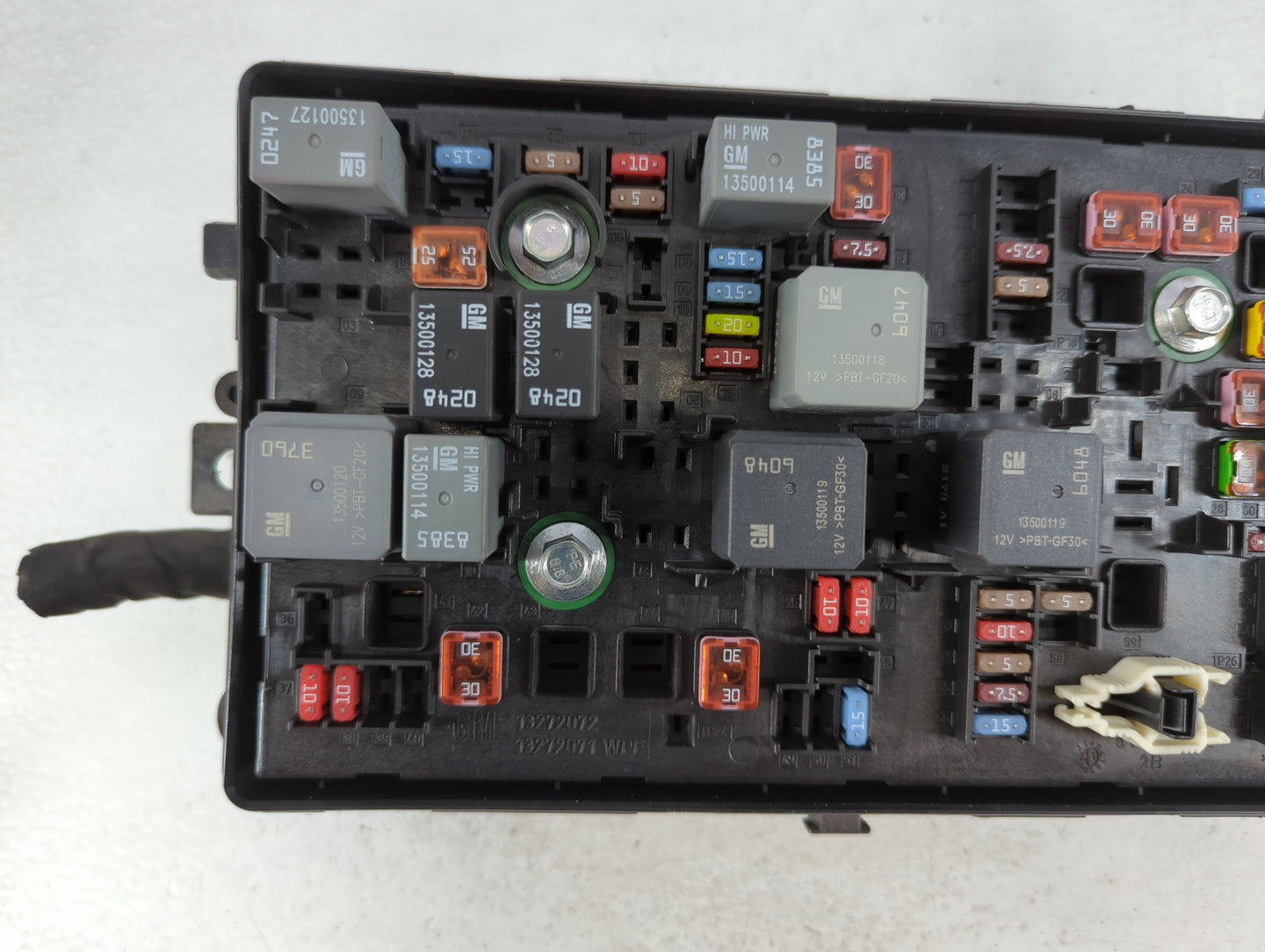 2013 Chevrolet Malibu Fusebox Fuse Box Panel Relay Module P/N:20918981 Fits OEM Used Auto Parts - Oemusedautoparts1.com