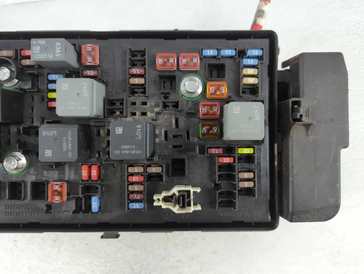2013 Chevrolet Malibu Fusebox Fuse Box Panel Relay Module P/N:20918981 Fits OEM Used Auto Parts - Oemusedautoparts1.com
