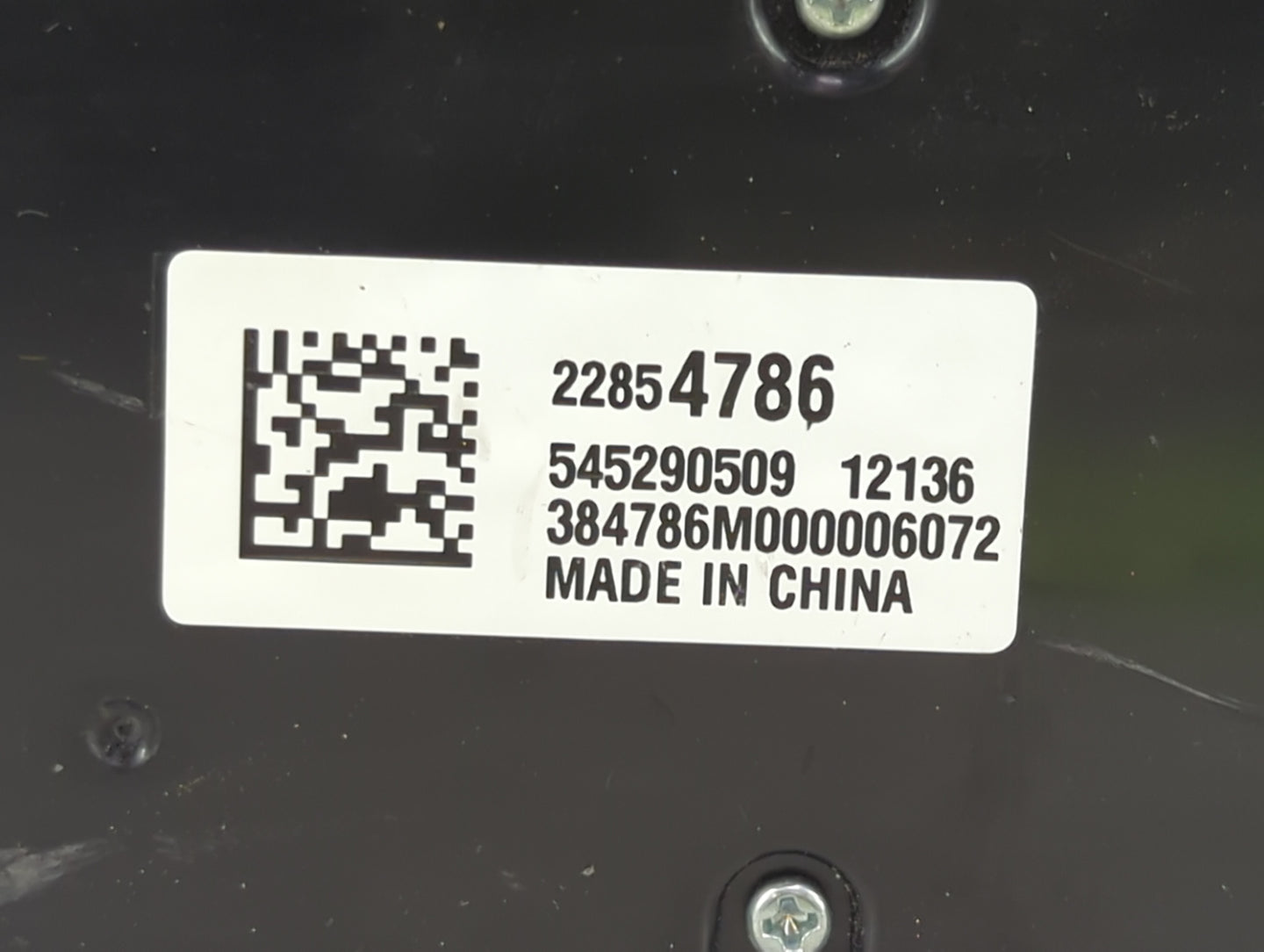2013 Chevrolet Malibu Climate Control Module Temperature AC/Heater Replacement P/N:545290509 22854786 Fits OEM Used Auto Par