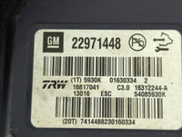 2013-2016 Chevrolet Malibu ABS Pump Control Module Replacement P/N:22971448 Fits Fits 2012 2013 2014 2015 2016 OEM Used Auto