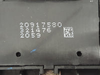 2013-2016 Chevrolet Malibu Master Power Window Switch Replacement Driver Side Left Fits OEM Used Auto Parts - Oemusedautopar