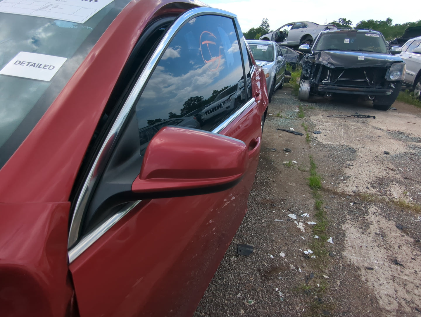 2013 Chevrolet Malibu Driver Side View Mirror - Left Door Mirror OEM Used - Oemusedautoparts1.com