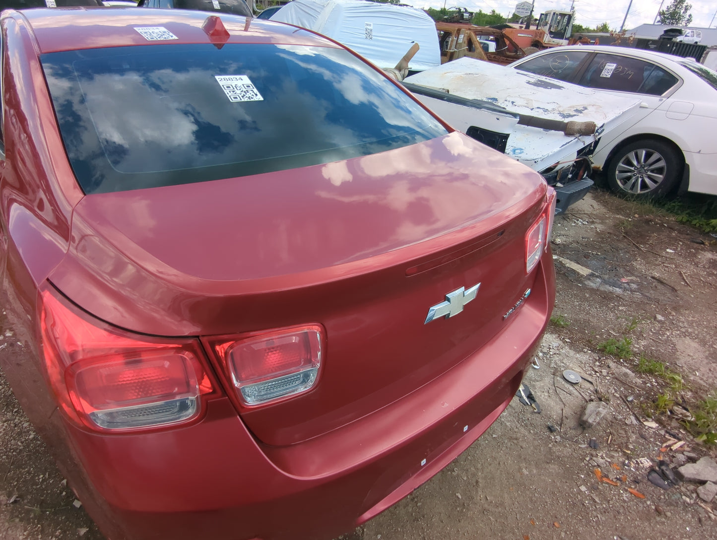 2013-2016 Chevrolet Malibu Trunk/decklid/hatch/tailgate Oem - Oemusedautoparts1.com