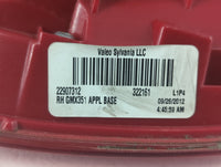 2013-2016 Chevrolet Malibu Tail Light Assembly Passenger Right OEM P/N:22907312 Fits Fits 2013 2014 2015 2016 OEM Used Auto 