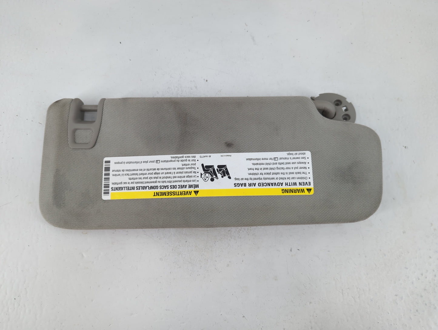 2013-2016 Chevrolet Malibu Sun Visor Shade Replacement Driver Left Mirror Fits Fits 2013 2014 2015 2016 OEM Used Auto Parts 
