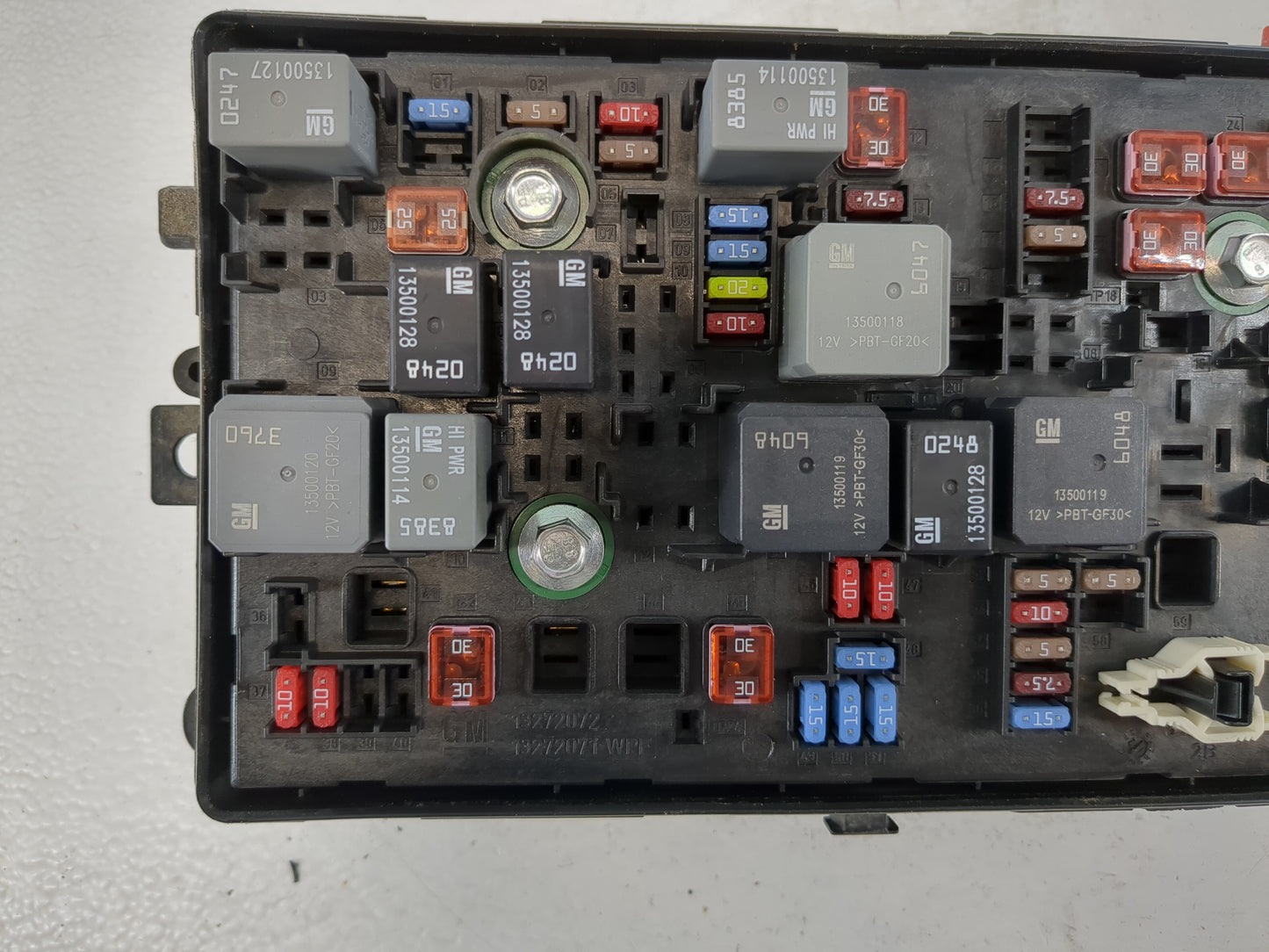 2013 Chevrolet Malibu Fusebox Fuse Box Panel Relay Module P/N:22892001 Fits OEM Used Auto Parts - Oemusedautoparts1.com