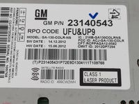2013 Chevrolet Malibu Radio AM FM Cd Player Receiver Replacement P/N:23140543 Fits OEM Used Auto Parts - Oemusedautoparts1.c
