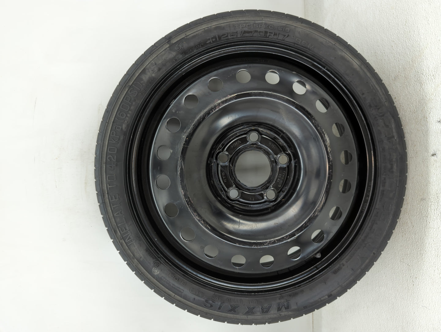 2013-2016 Chevrolet Malibu Spare Donut Tire Wheel Rim Oem - Oemusedautoparts1.com