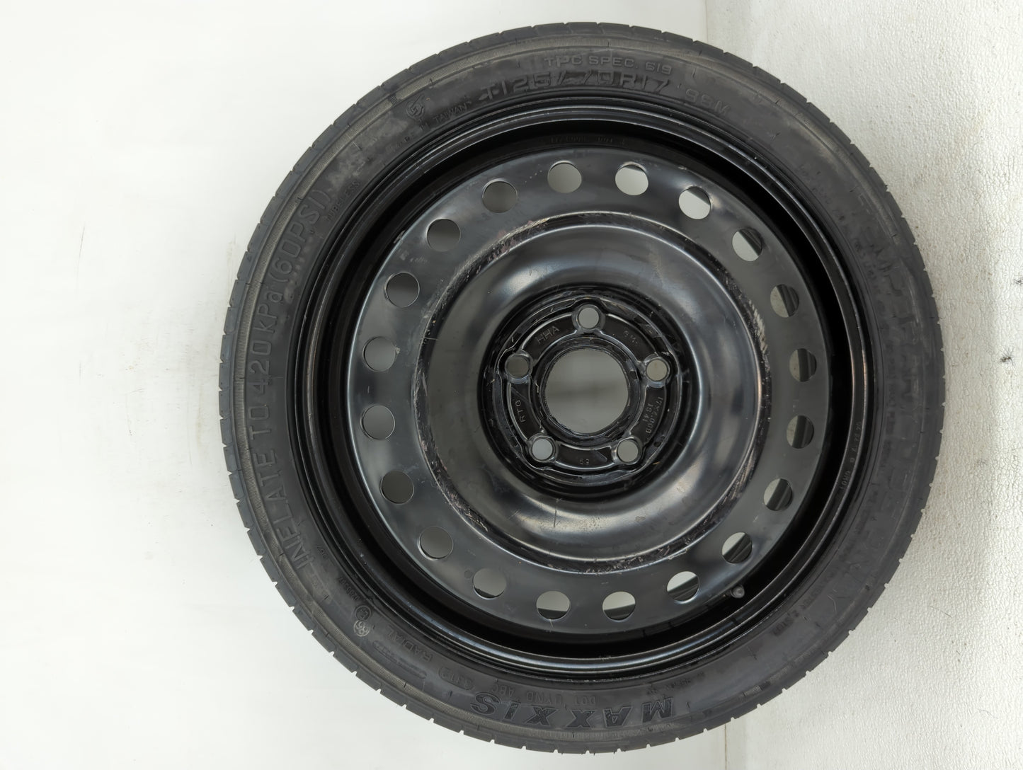 2013-2016 Chevrolet Malibu Spare Donut Tire Wheel Rim Oem - Oemusedautoparts1.com