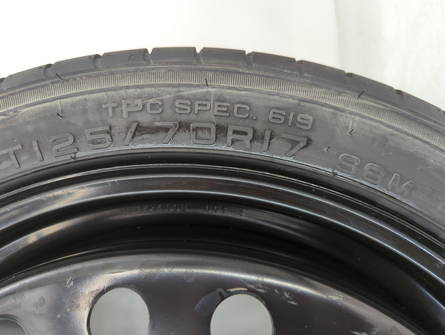 2013-2016 Chevrolet Malibu Spare Donut Tire Wheel Rim Oem - Oemusedautoparts1.com