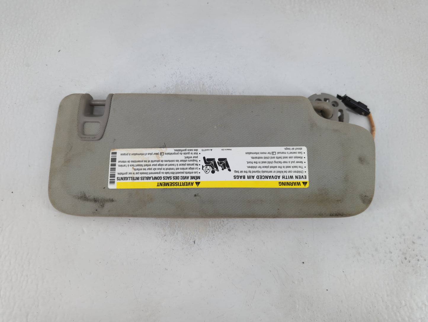 2013-2016 Chevrolet Malibu Sun Visor Shade Replacement Driver Left Mirror Fits Fits 2013 2014 2015 2016 OEM Used Auto Parts 