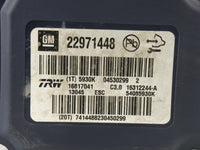 2013-2016 Chevrolet Malibu ABS Pump Control Module Replacement P/N:22971448 Fits Fits 2012 2013 2014 2015 2016 OEM Used Auto