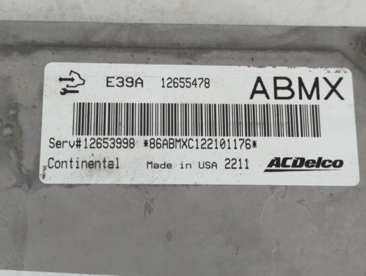 2013-2016 Chevrolet Malibu PCM Engine Control Computer ECU ECM PCU OEM P/N:12655478 Fits Fits 2013 2014 2015 2016 OEM Used A
