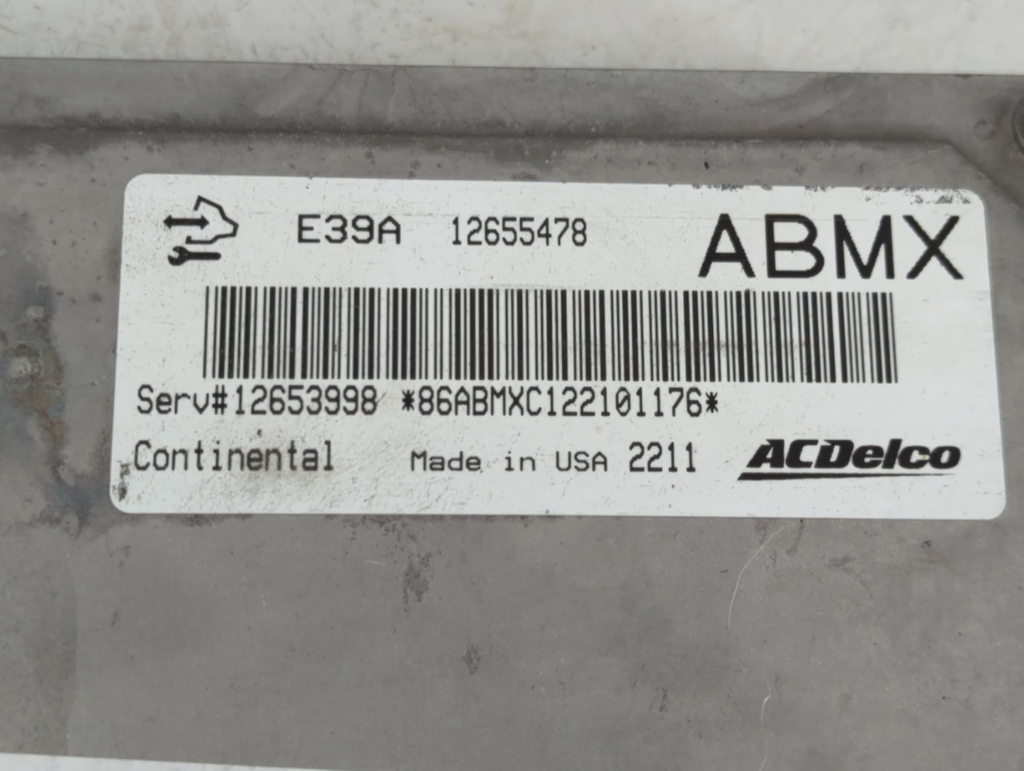 2013-2016 Chevrolet Malibu PCM Engine Control Computer ECU ECM PCU OEM P/N:12655478 Fits Fits 2013 2014 2015 2016 OEM Used A