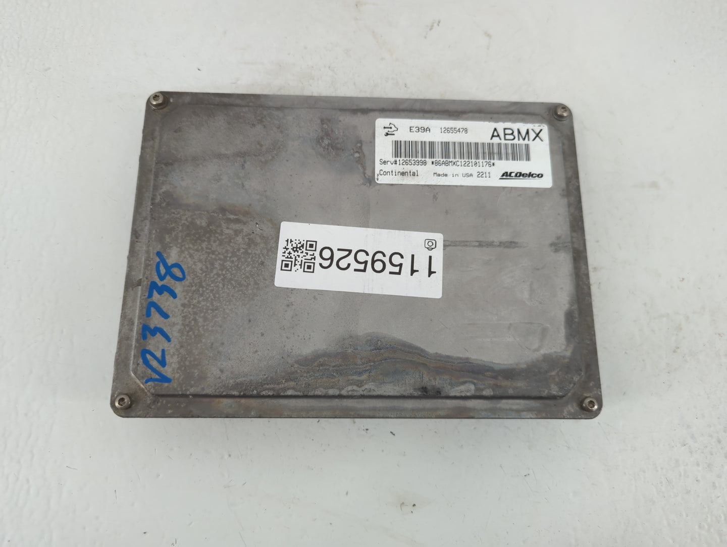 2013-2016 Chevrolet Malibu PCM Engine Control Computer ECU ECM PCU OEM P/N:12655478 Fits Fits 2013 2014 2015 2016 OEM Used A