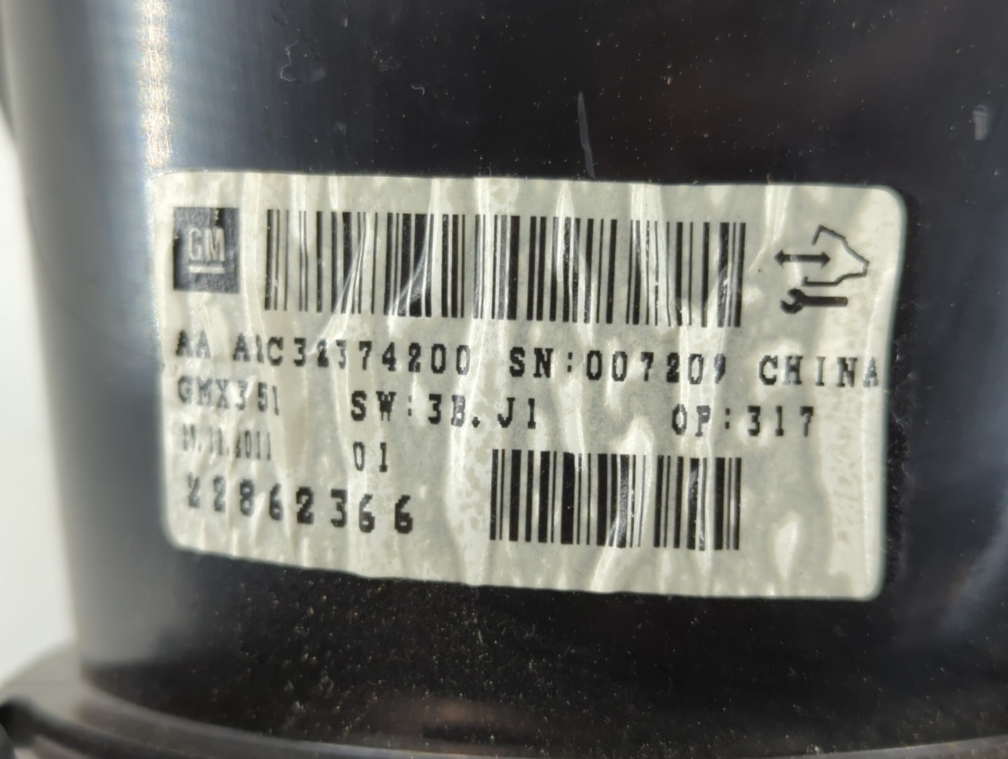2013 Chevrolet Malibu Instrument Cluster Speedometer Gauges P/N:22862366 Fits OEM Used Auto Parts - Oemusedautoparts1.com