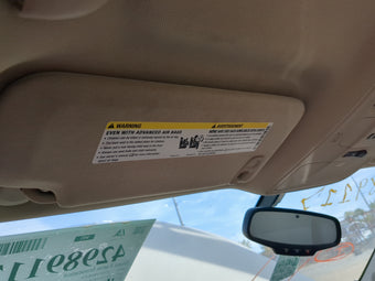 compare product 2013-2016 Chevrolet Malibu Sun Visor Shade Replacement Driver Left Mirror Fits Fits 2013 2014 2015 2016 OEM Used Auto Parts