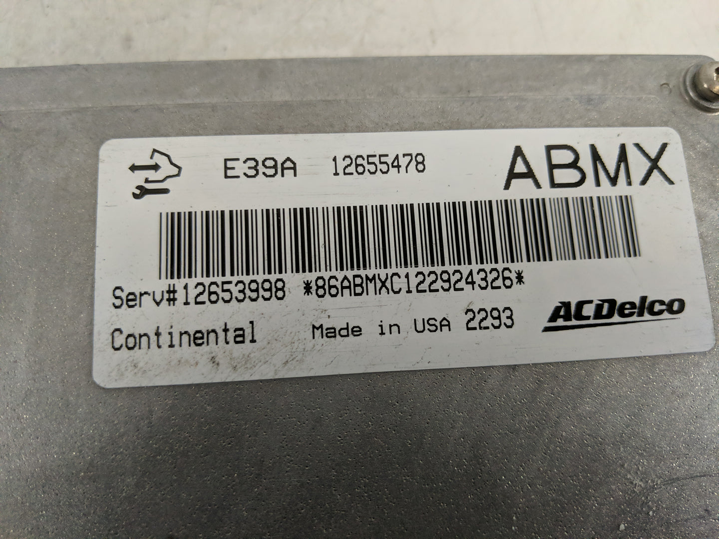 2013-2016 Chevrolet Malibu PCM Engine Control Computer ECU ECM PCU OEM P/N:12655478 Fits Fits 2013 2014 2015 2016 OEM Used A