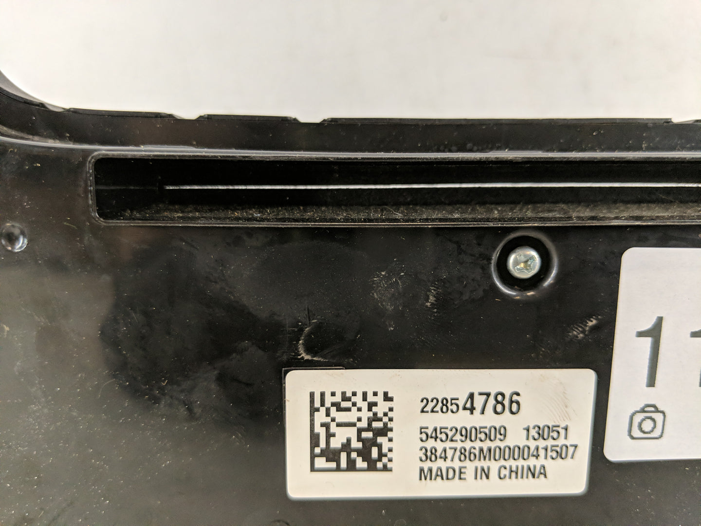 2013 Chevrolet Malibu Climate Control Module Temperature AC/Heater Replacement P/N:22854786 Fits OEM Used Auto Parts - Oemus