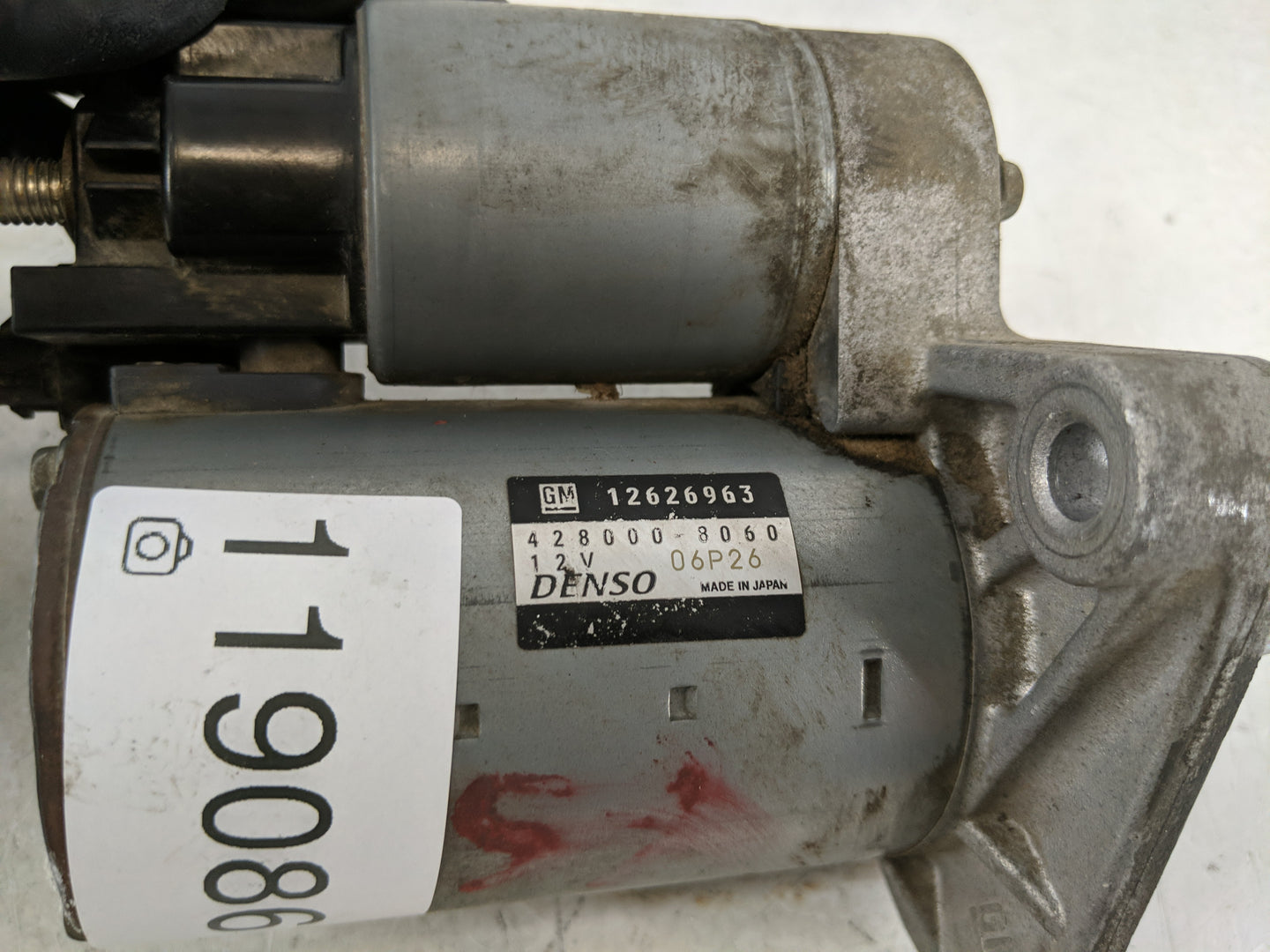 2013-2021 Chevrolet Malibu Car Starter Motor Solenoid OEM P/N:428000-8060 12626963 Fits OEM Used Auto Parts - Oemusedautopar