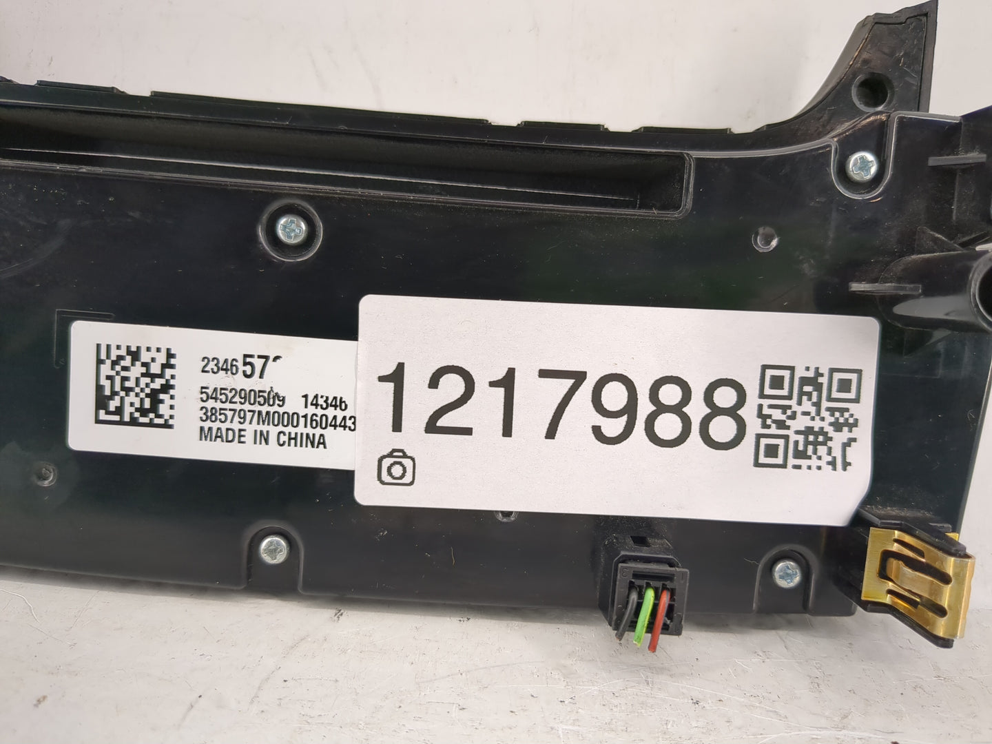 2013 Chevrolet Malibu Climate Control Module Temperature AC/Heater Replacement P/N:545290509 Fits OEM Used Auto Parts - Oemu