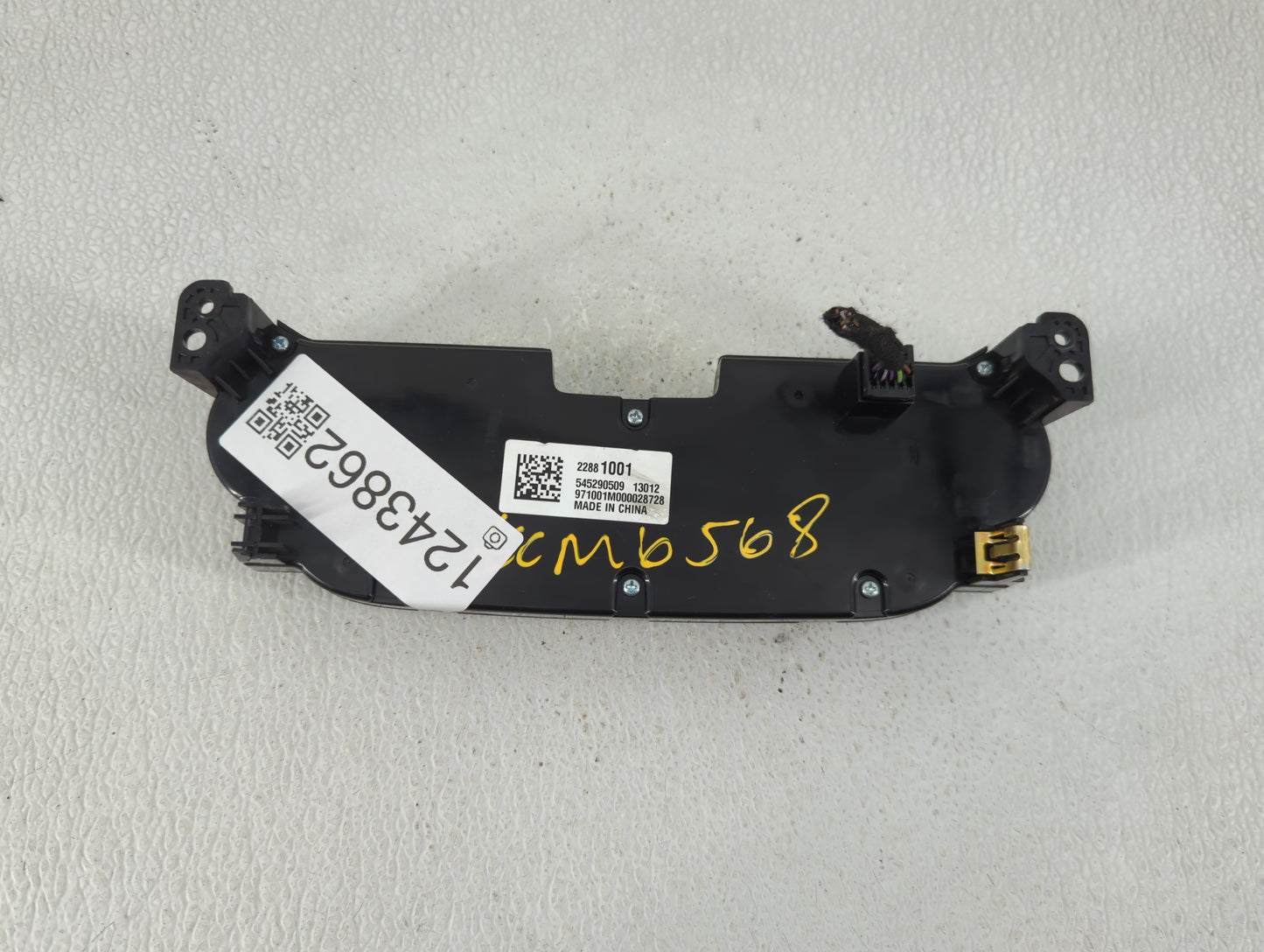 2013 Chevrolet Malibu Climate Control Module Temperature AC/Heater Replacement P/N:22881001 Fits OEM Used Auto Parts - Oemus