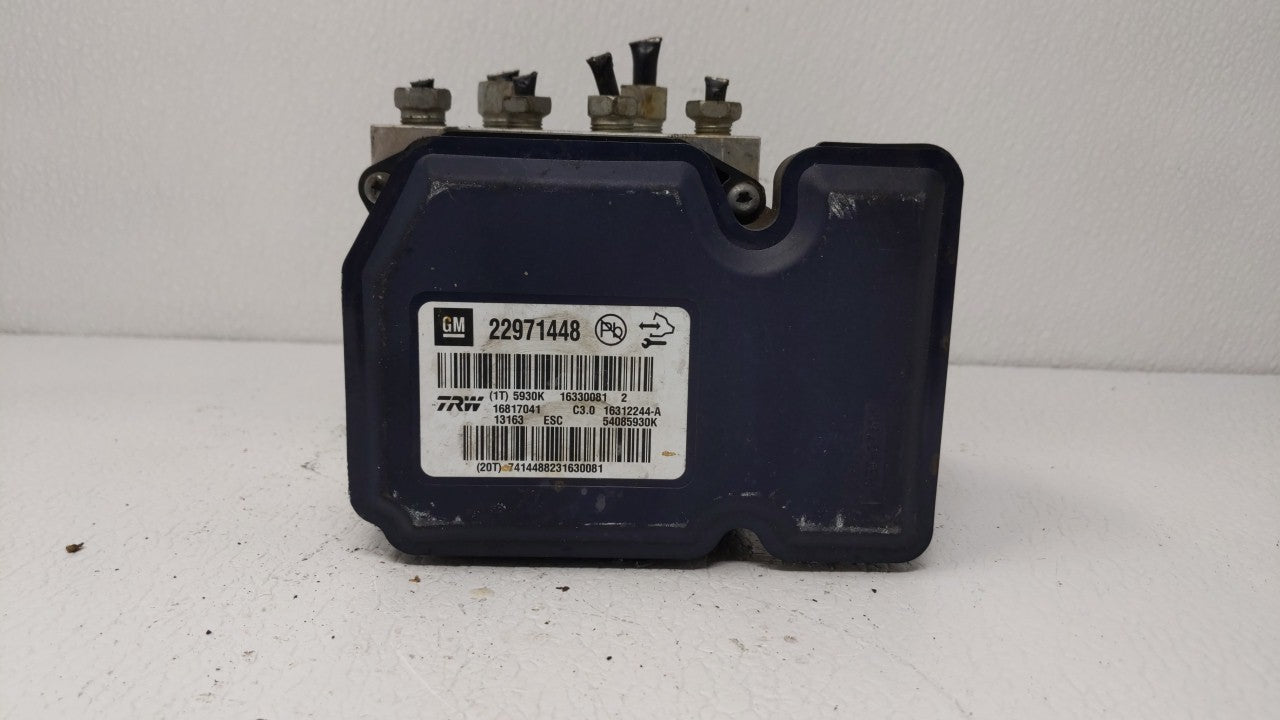 2013-2016 Chevrolet Malibu ABS Pump Control Module Replacement P/N:22971448 22863598, 22838815 Fits Fits 2012 2013 2014 2015