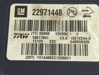 2013-2016 Chevrolet Malibu ABS Pump Control Module Replacement P/N:22971448 Fits Fits 2012 2013 2014 2015 2016 OEM Used Auto