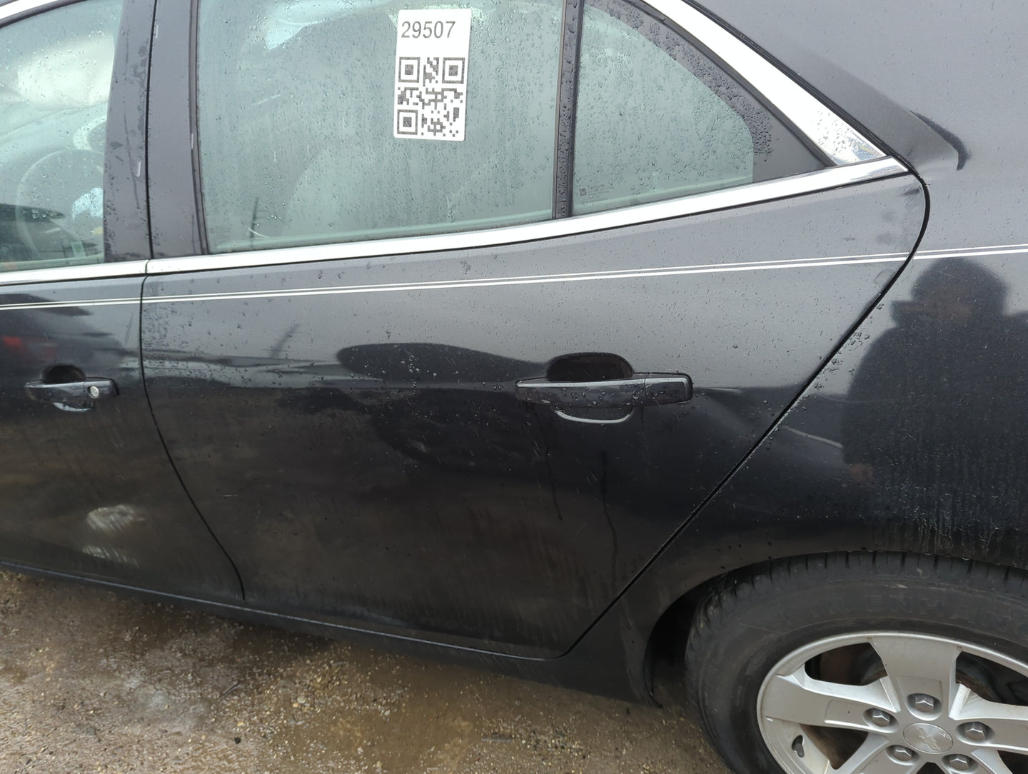 2013-2016 Chevrolet Malibu Driver Rear Door Oem 1299151 - Oemusedautoparts1.com