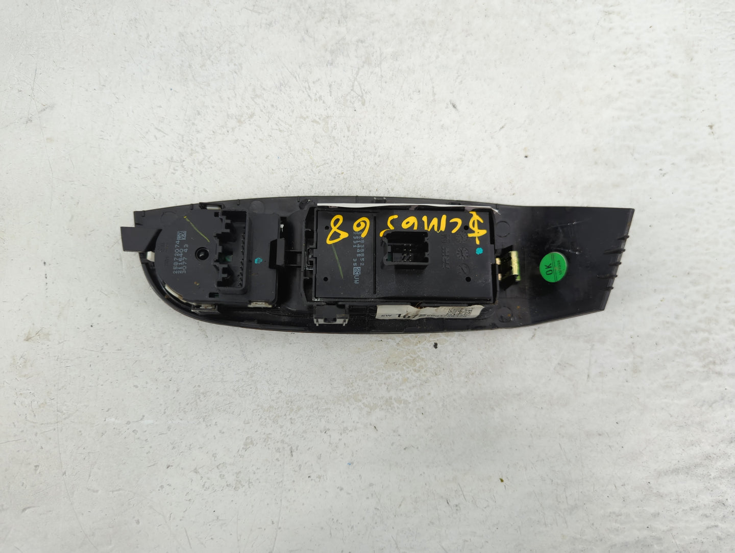 2013 Chevrolet Malibu Master Power Window Switch Replacement Driver Side Left Fits Fits 2011 2012 2014 2015 OEM Used Auto Pa