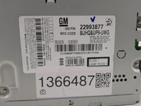 2013 Chevrolet Malibu Radio AM FM Cd Player Receiver Replacement P/N:22993877 Fits OEM Used Auto Parts - Oemusedautoparts1.c