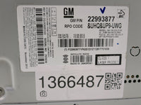 2013 Chevrolet Malibu Radio AM FM Cd Player Receiver Replacement P/N:22993877 Fits OEM Used Auto Parts - Oemusedautoparts1.c