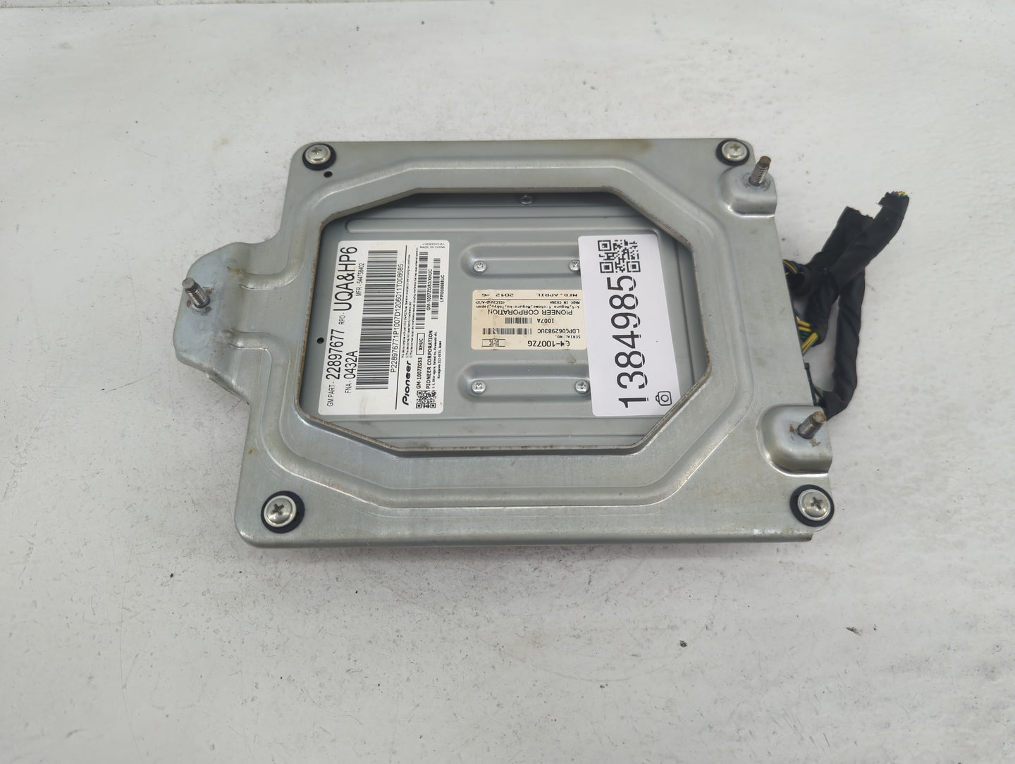 2013 Chevrolet Malibu Radio Speaker Amplifier - Oemusedautoparts1.com