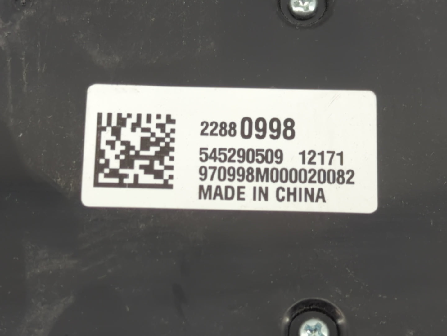 2013-2013 Chevrolet Malibu Radio Control Panel - Oemusedautoparts1.com