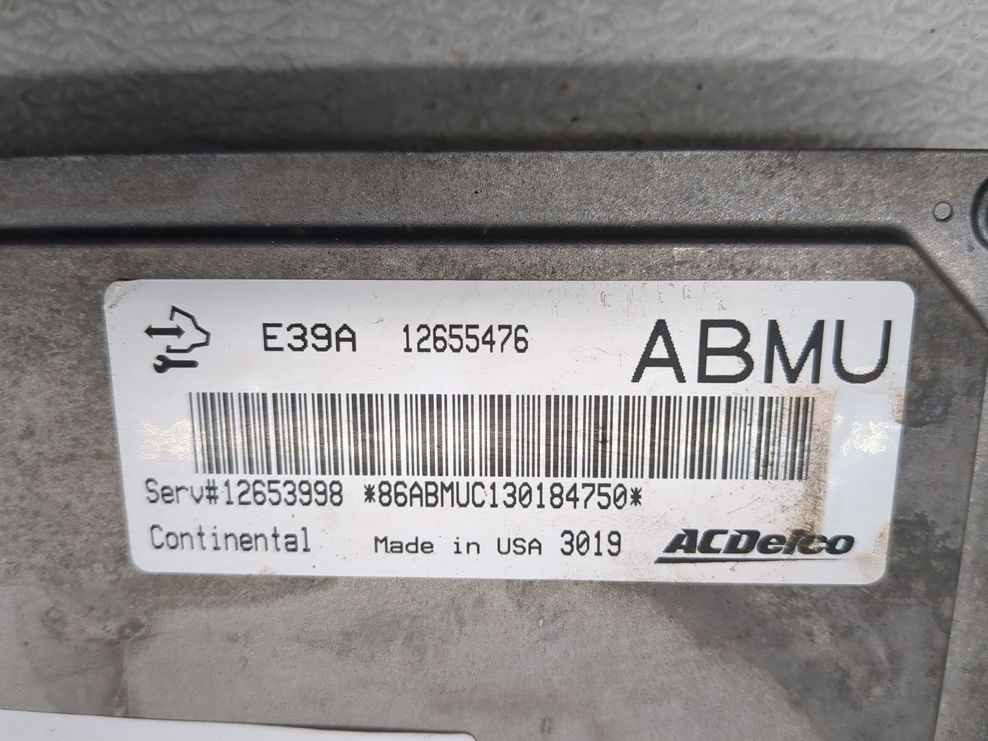2013-2016 Chevrolet Malibu PCM Engine Control Computer ECU ECM PCU OEM P/N:12655476 Fits Fits 2013 2014 2015 2016 OEM Used A