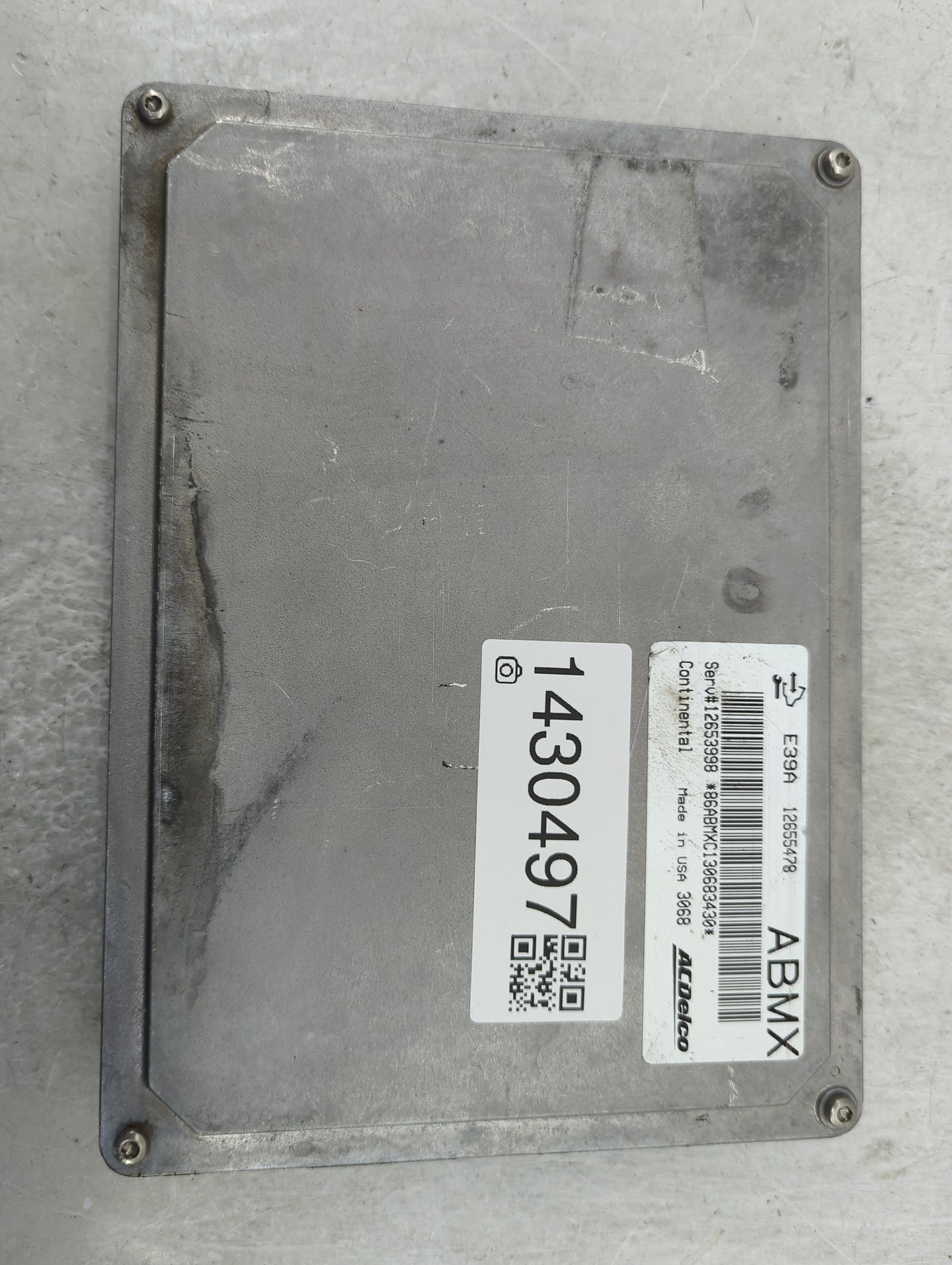 2013-2016 Chevrolet Malibu PCM Engine Control Computer ECU ECM PCU OEM P/N:12655478 Fits Fits 2013 2014 2015 2016 OEM Used A