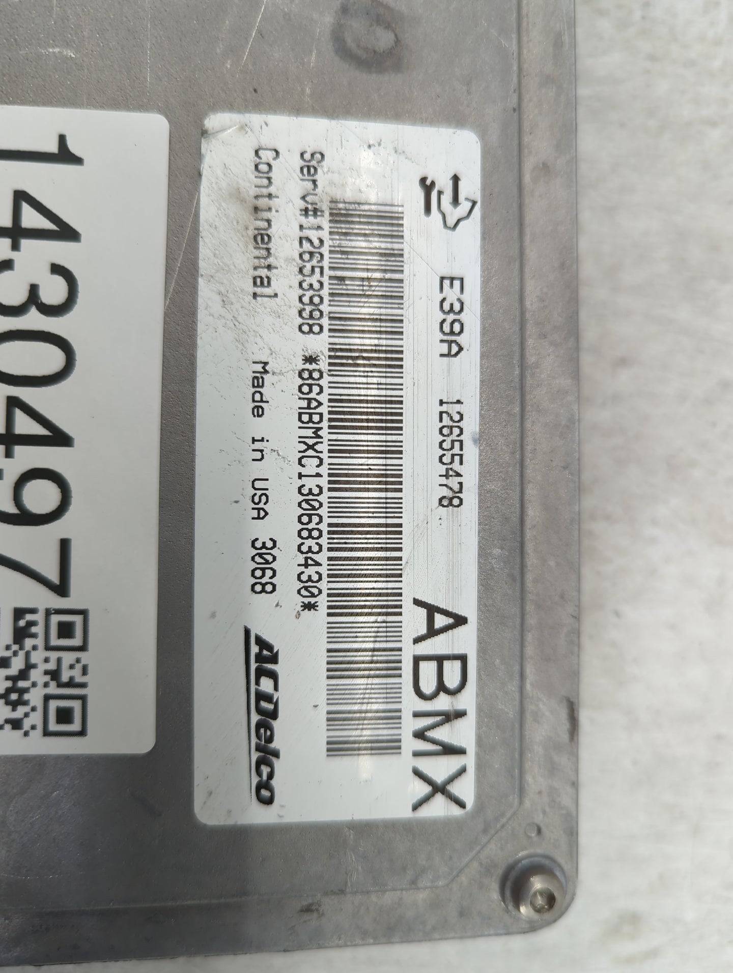 2013-2016 Chevrolet Malibu PCM Engine Control Computer ECU ECM PCU OEM P/N:12655478 Fits Fits 2013 2014 2015 2016 OEM Used A