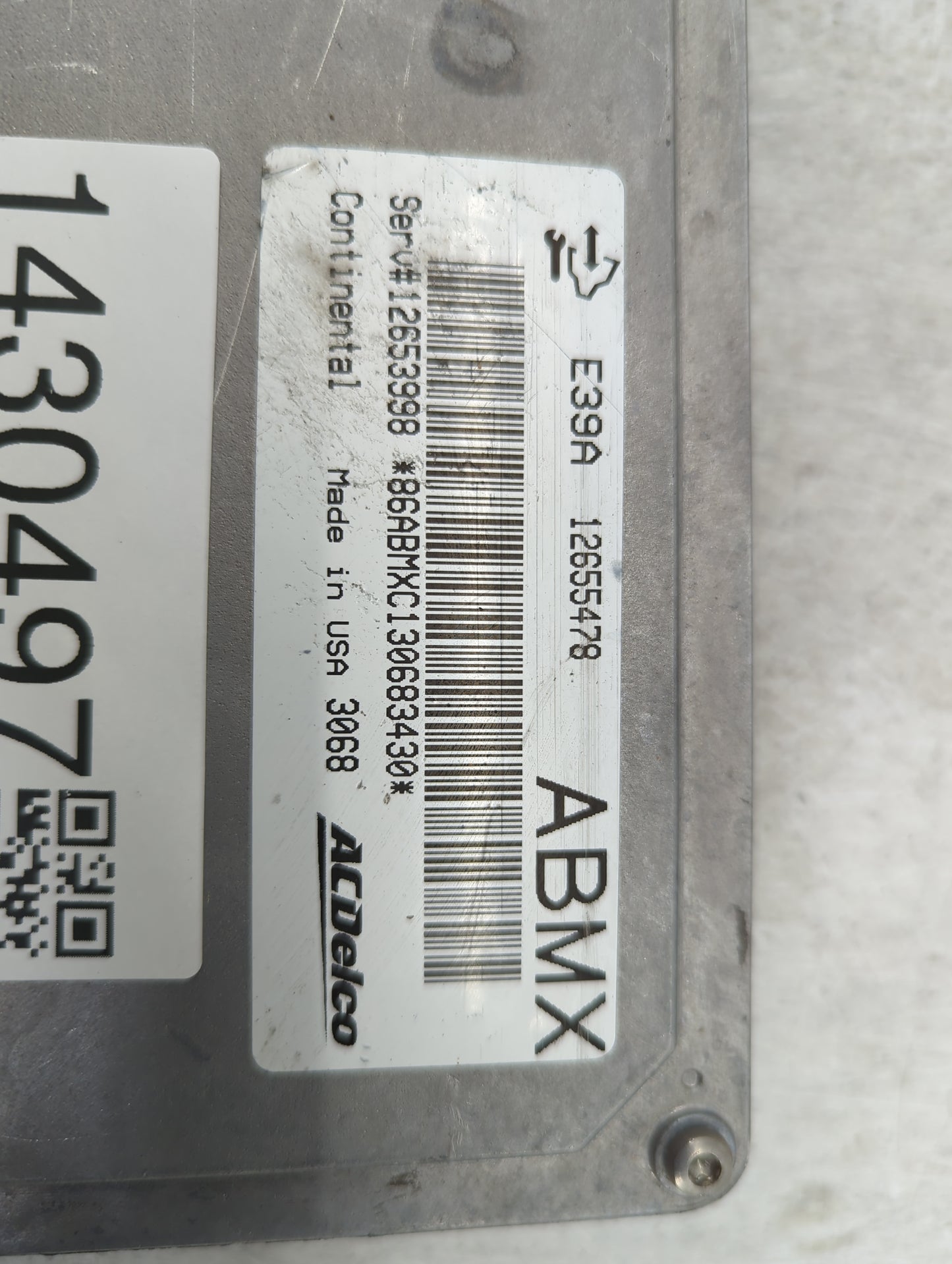 2013-2016 Chevrolet Malibu PCM Engine Control Computer ECU ECM PCU OEM P/N:12655478 Fits Fits 2013 2014 2015 2016 OEM Used A