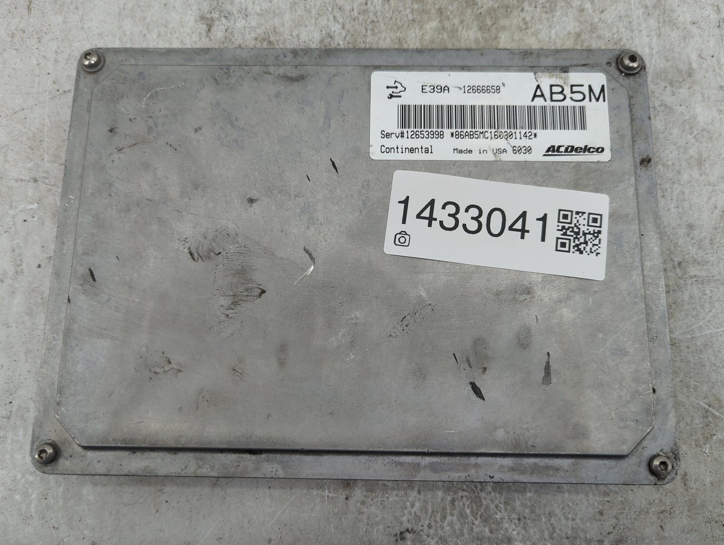 2013-2016 Chevrolet Malibu PCM Engine Control Computer ECU ECM PCU OEM P/N:12666658 Fits Fits 2013 2014 2015 2016 OEM Used A
