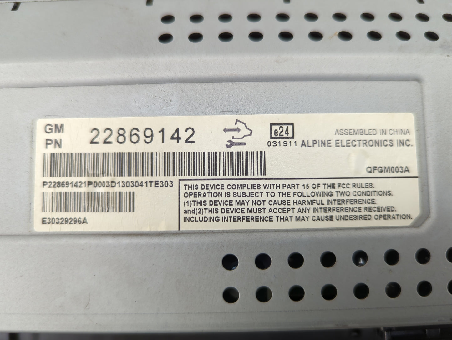 2013-2016 Chevrolet Malibu Information Display Screen Black - Oemusedautoparts1.com